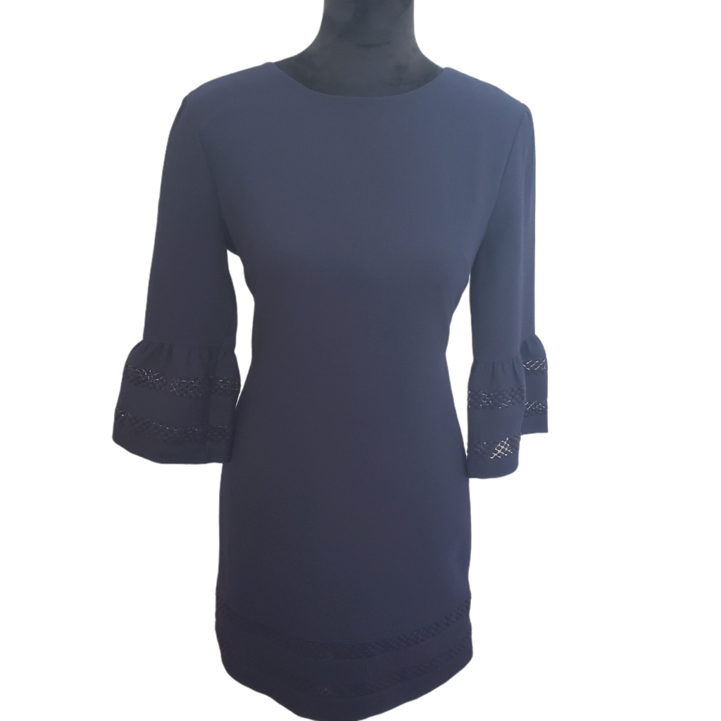 Banana Republic Women's Sheath Dress Bell Sleeves